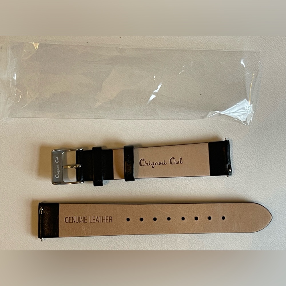 Origami Owl Genuine Leather Watch Band New